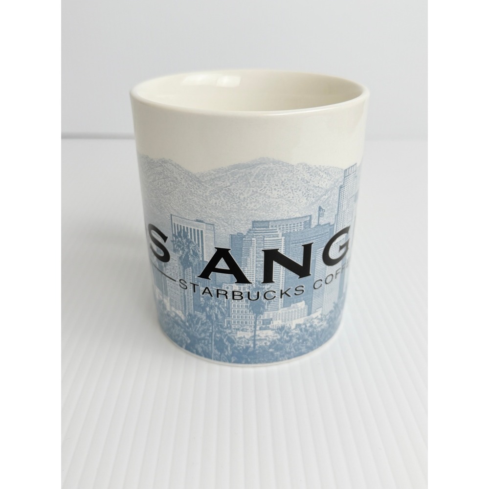 Starbucks Barista Skyline Series One Los Angeles Mug 2002 City of Angels 18 oz